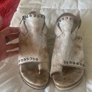 Bed Stu sandals wedges size 10 EUC